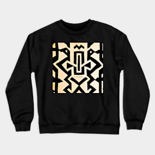 Abstract Kuba Print Crewneck Sweatshirt